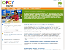Tablet Screenshot of ofcy.org